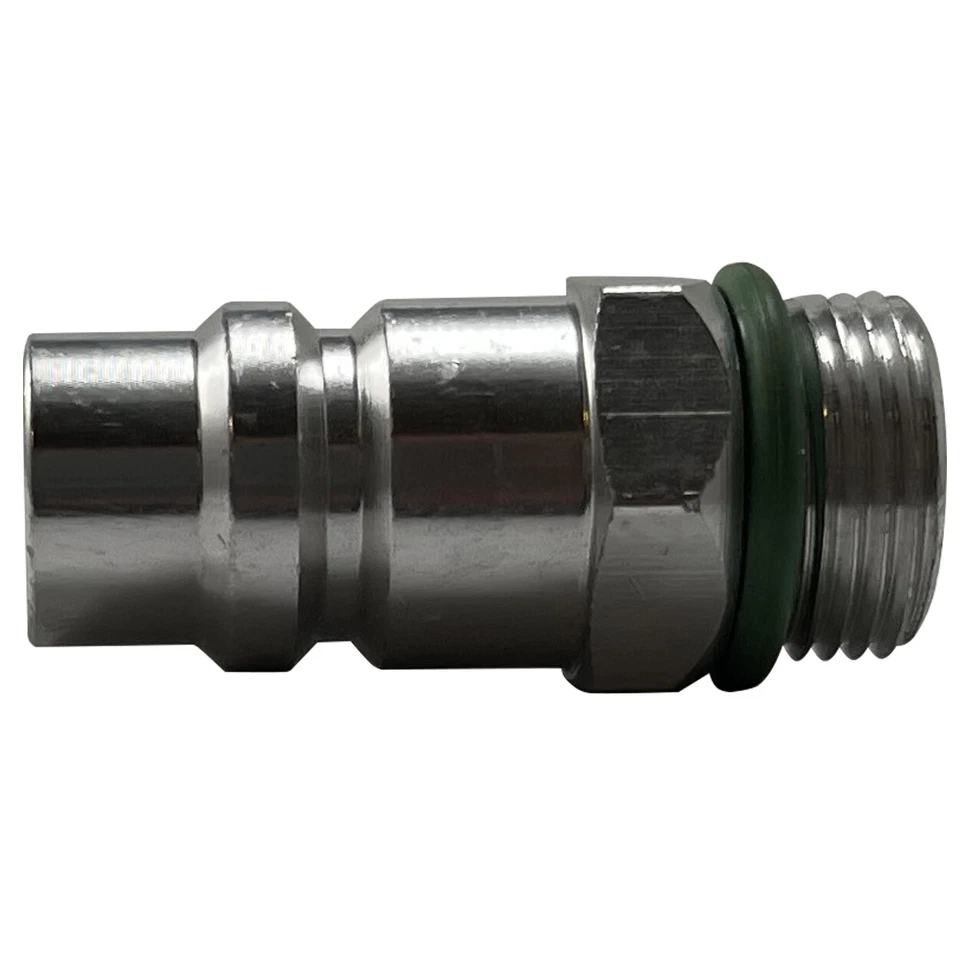 FJC 2607 A/C Aeroquip Aluminum OE R-134a Low Side Service Valve Port M13 x 1 - Image 1 of 4