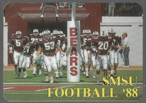 RARE 1988 Southwest Missouri State University Bears College Football Schedule !! - Picture 1 of 1