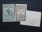Original Mitgliedskarten Sauerländischer Gebirgsverein Bokum-Hövel 1922-1923