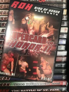 ROH Ring Of Honor DVD - SUPERCARD OF HONOR 2 2007 - Rare OOP Pro Wrestling - Bild 1 von 2