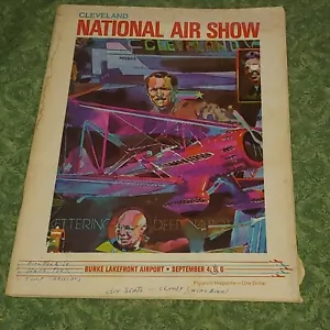 1976 Cleveland National Air Show Program September 4-5-6 (CST) - Picture 1 of 6