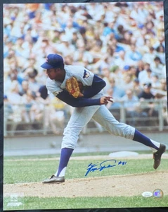 Fergie Jenkins Chicago Cubs HOF 1991 Signed Auto 16x20 Photo ~ JSA COA - Picture 1 of 5