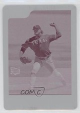2006 Bowman Draft Printing Plate Magenta 1/1 John Rheinecker #BDP16