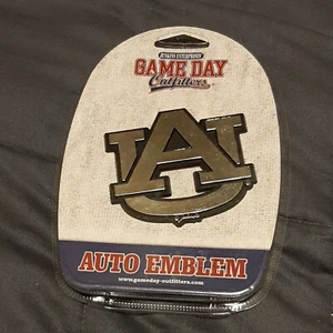 AUBURN TIGERS Auto Emblem Brand New CHROME PLASTIC GAME DAY - Picture 1 of 4