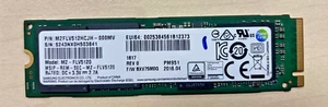 Samsung PM951 256 GB NVMe M.2 SSD Solid State Drive MZ-FLV5120 MZFLV512HCJH - Picture 1 of 1