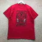 University of Arkansas Razorbacks T-Shirt Men's Large L Short Sleeve Graphic Red