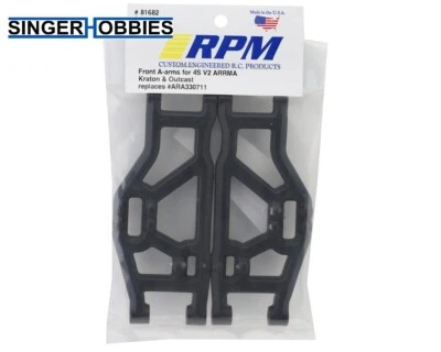 Brazos de suspensión delanteros Arrma Kraton/Outcast 4S BLX V2 RPM 81682 (2) HH Foto 1 de 2