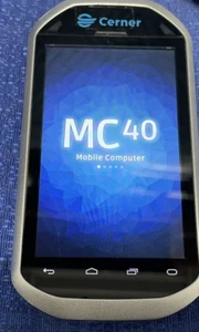 Escáner de código de barras de computadora con pantalla táctil Symbol MC40N0 con batería - Imagen 1 de 13