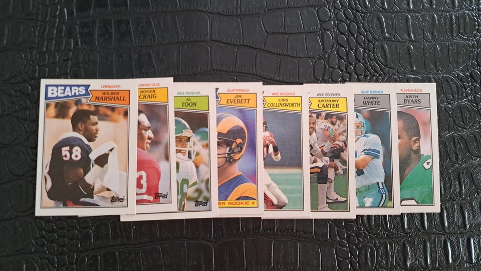 1987 Topps Football Set RAW Builder Cards Rookies Veterans Common 1-396 Vintage - Image 1 of 1