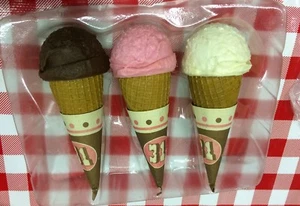 VTG Faux Play Fake Food Replica BASKIN ROBBINS ICE CREAM CONES Display Prop MTC - Picture 1 of 6
