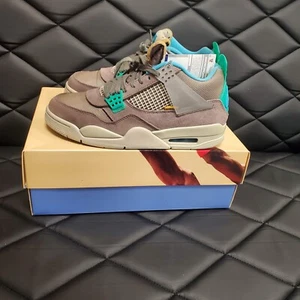Size 9 - Union LA x Air Jordan 4 Retro Taupe Haze W OH Box And Tag - Picture 1 of 6