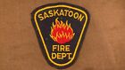 Saskatoon Quebec Canada Fire Department Patch Lot Firefighter Vintage
