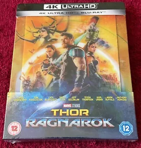 Marvel Thor Ragnarok 4K Lenticular Steelbook NEU & FABRIKVERSIEGELT - Bild 1 von 2