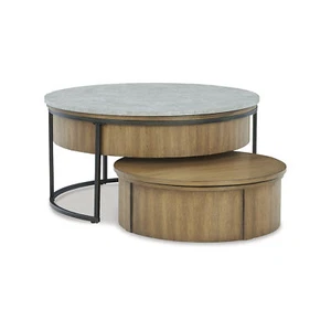 Signature Design by Ashley Contemporary Fridley Nesting Coffee Table (Set of 2) - Picture 1 of 7