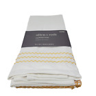 Allen Roth 4 Pack Yellow Floral & Print Kitchen Towels 16" x 26" NEW in Package