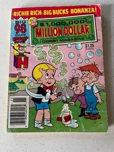 Richie Rich Big Bucks Bonanza Rare HARVEY COMIC Nov No. 7 Magazine 98 Pages 1987 - Picture 1 of 3