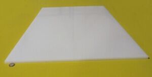 Polypropylene Sheet, 1/2" Thick x 24" x 36", Natural Tint
