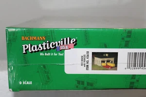 O Scale Plasticville Bachmann Fire House With Vehicles #45610 - Picture 1 of 1