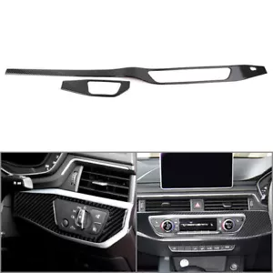 Rivestimento presa aria superiore interno fibra di carbonio RHD per Audi A4 B9 17-20 - Foto 1 di 11