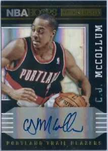 2014-15 Panini NBA Hoops Basketball CJ McCollum Hot Signatures AUTO 2nd Year - Picture 1 of 3