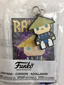 New Funko Pop! DC Comics 8-Bit Raiden Street Fighter Lanyard - Picture 1 of 4