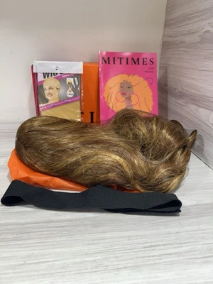 13x6 高光波花边前假发合成 4/27 蜂蜜金色假发 — 第 1/4 张图片