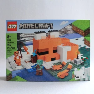 Lego 21178 Minecraft THE FOX LODGE Retirado 12/25 Nuevo SELLADO Zorro Ártico Ahogado - Imagen 1 de 6