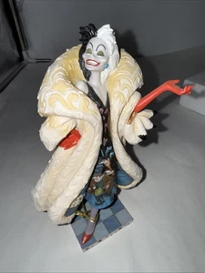 Jim Shore Disney Crudelia De Ville “Dognapper Diavoloso” da “101 Dalmations” - Foto 1 di 6