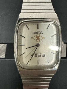 Kappa by Samsung 1990's Vintage Quartz Stainless Steel Wirst Watch Korean unisex - Picture 1 of 24