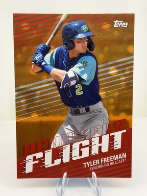 2020 Topps Pro Debut Ready for Flight Tyler Freeman Hillcats /25 - Image 1 of 2