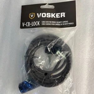 VOSKER 6ft Cable Lock for Mobile Security Cameras  V-CB-LOCK - Afbeelding 1 van 6