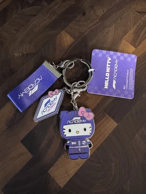 Llavero exclusivo Sanrio Hello Kitty F1 Academy Bag Charm Las Vegas Fórmula 1 Foto 1 de 2