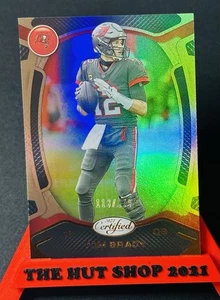 Tom Brady 2021 Panini Certificado Bronce Prizm/249! #86 Buccaneers, Patriots! SP - Imagen 1 de 6