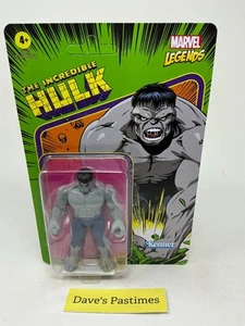 Kenner Marvel Legends Retro The Incredible Hulk Gray 3.75” Action Figure NEW JC - Picture 1 of 3