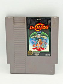 Dr. Chaos NES Nintendo Entertainment System Game Cartridge Tested Working