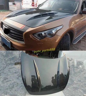 For INFINITI FX35 FX37 QX70 Real Carbon Front Hood Bonnet Engine Cover 2008-2020 - Изображение 1 из 4