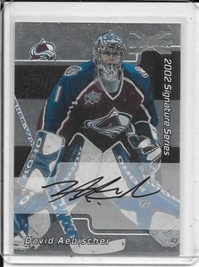 2002-03 BAP Signature Series David Aebischer Buybacks 2001 Auto # 180 - Foto 1 di 2