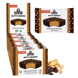 Galletas Rip Van Keto Wafer - Snacks saludables - Snack no transgénico - Snacks ceto - Bajo - Imagen 1 de 6
