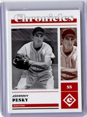 2023 Panini Chronicles #22 Johnny Pesky - Image 1 of 2