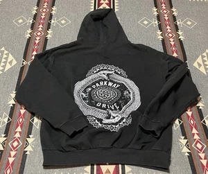 Parkway Drive PWD Chronos Black Hoody Hoodie Sweatshirt Size L Full Zip T31 - Picture 1 of 7