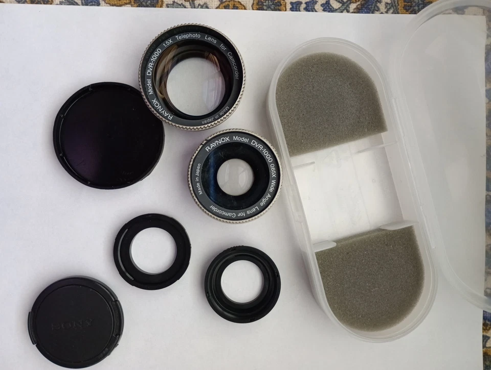 Raynox DVR-1000 0.65x Wide Angle Lens For Camcorder.NIB - Image 1 of 4
