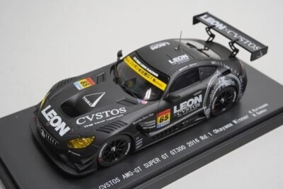 1:43 EBBRO 45408 Mercedes León Cvstos AMG-GT Super GT GT300 Rd.1 2016 #65 Foto 1 de 4