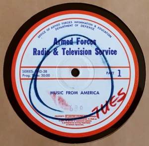 ROBERT CASADESUS TELEPHONE HOUR 16" RADIO SHOW TRANSCRIPTION DISC LIVE PIANO - Picture 1 of 6