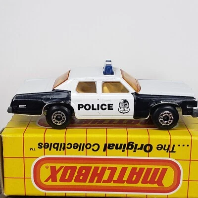 火柴盒 S/F 号 10 - C 格兰弗瑞警察汽车 '警察' TEMPA 浅琥珀色 完好带盒 + — 第 1/4 张图片