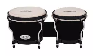 TOCA BONGOS DRUMS SET SYNERGY SERIES PERCUSSION - BLACK - Picture 1 of 1