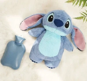 Lilo Und Stitch Wärmeflasche Kuscheltier Plüschwärmeflasche Blau Geschenk - Bild 1 von 7
