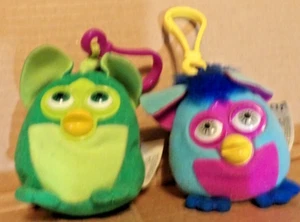 Plush Furby Figure Keyring Clip- doesn't talk --2000 - Picture 1 of 3