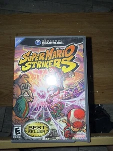 Super Mario Strikers Nintendo GameCube 2005 Complete CIB Tested - Picture 1 of 3