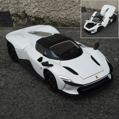 1/32 Ferrari SP3 Daytona Alloy Diecast Model Vehicle Sports Racing Car Kids Toys - Image 1 of 4