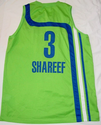 SWEET VINTAGE NIKE EMBROIDERED SHAREEF ABDUR-RAHIM HAWKS BASKETBALL JERSEY-XL Cover